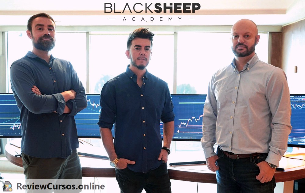 Opiniones sobre los fundadores de Black Sheep Academy (Jon Trader, Iván González Serramia y César Barriga)